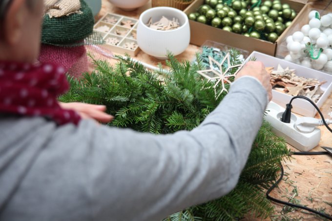 Couronne de Noël photo 6